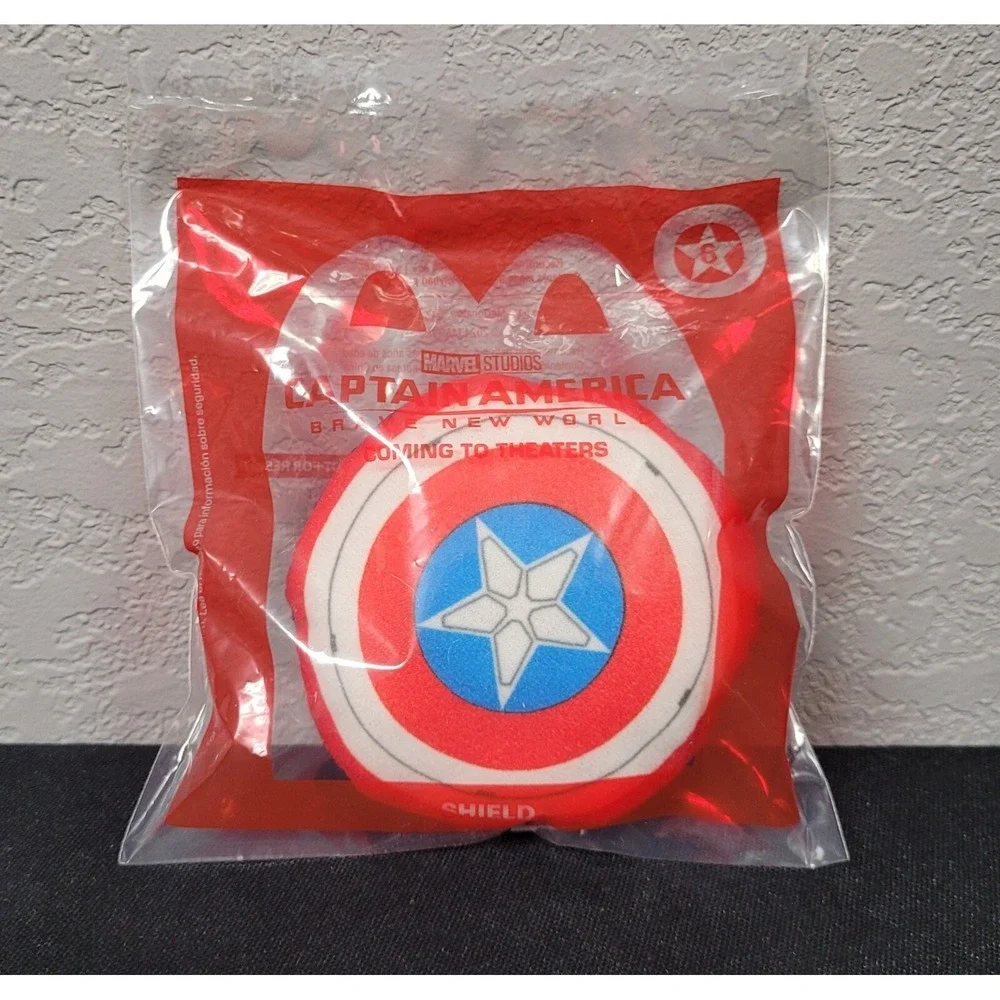 McDonald's Happy Meal Toy Captain America Brave New World #6 Shield